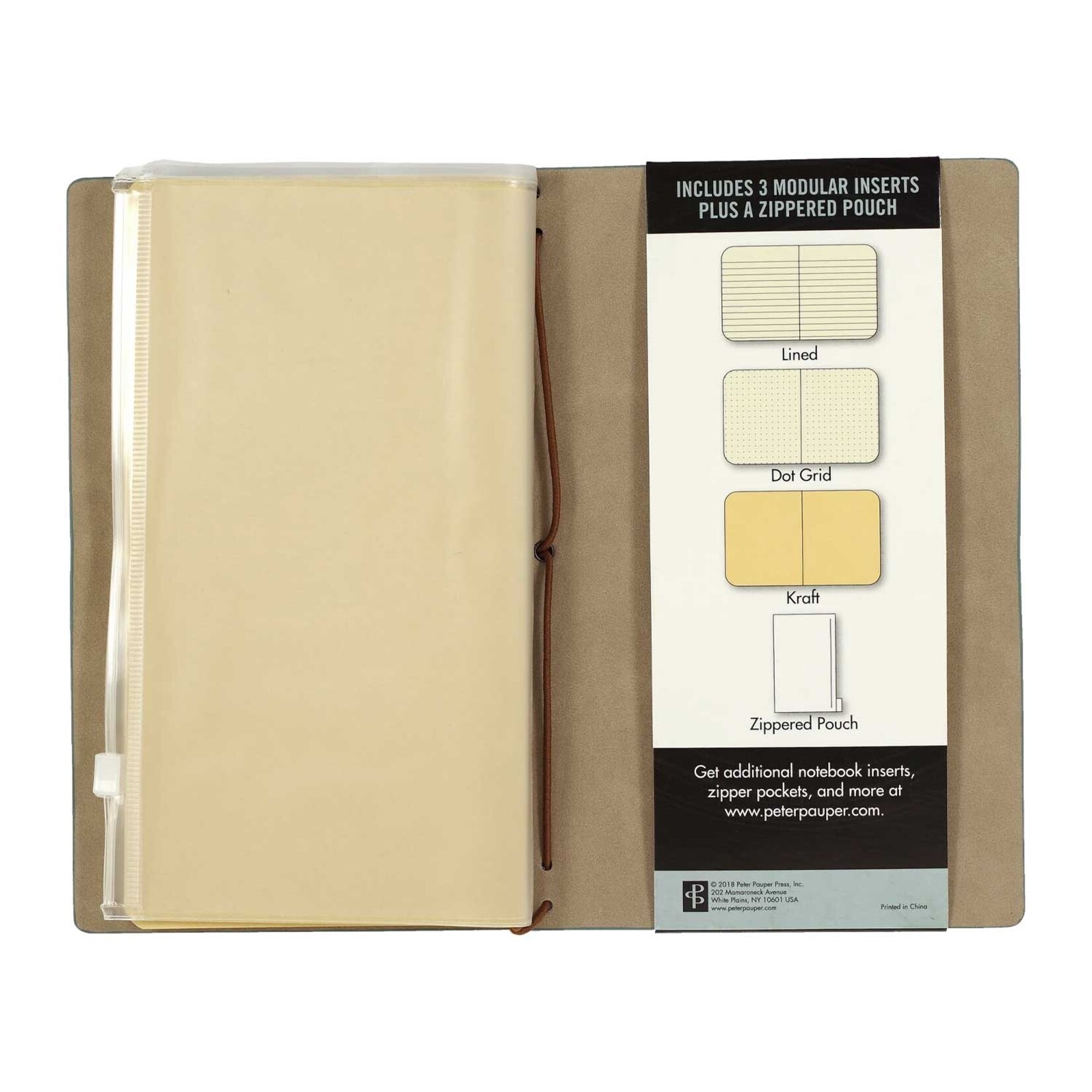 Peter Pauper Press Voyager Notebook - Light Blue