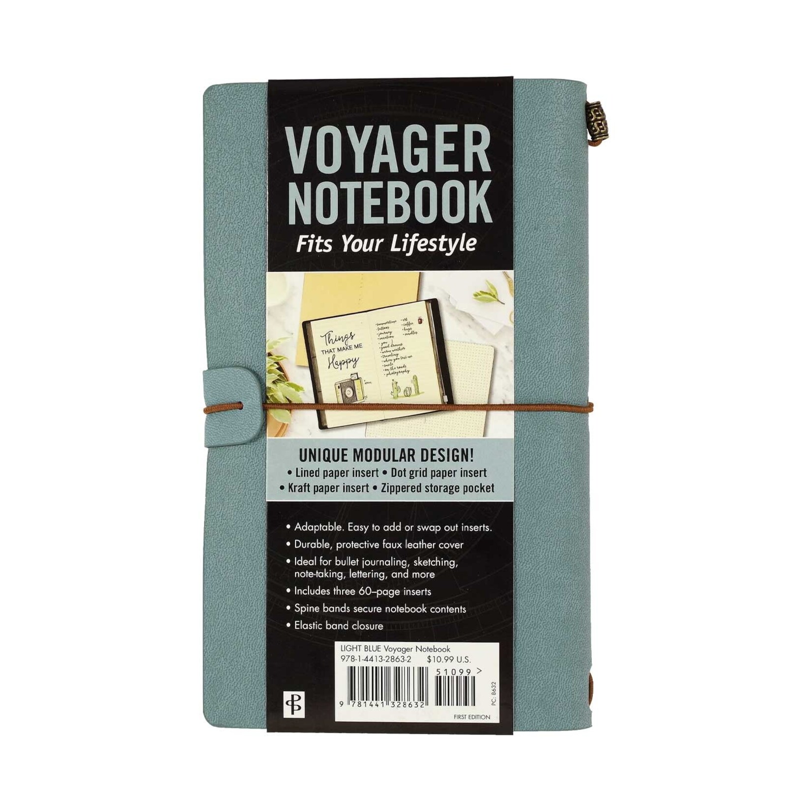 Peter Pauper Press Voyager Notebook - Light Blue