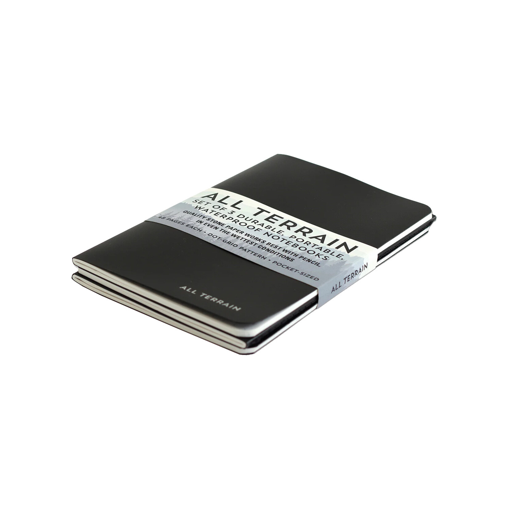 Peter Pauper Press Notebook Set - All Terrain: Waterproof