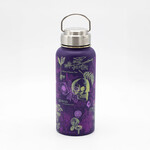 Cognitive Surplus Stainless Steel Bottle - Poisonous Plants (32oz)