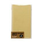 Peter Pauper Press Voyager Notebook - Refill - Undated Calendar