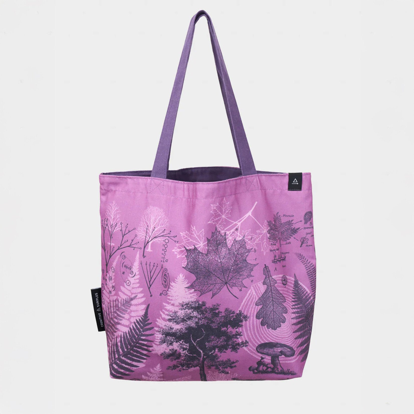 Cognitive Surplus Canvas Tote - Forest at Dusk