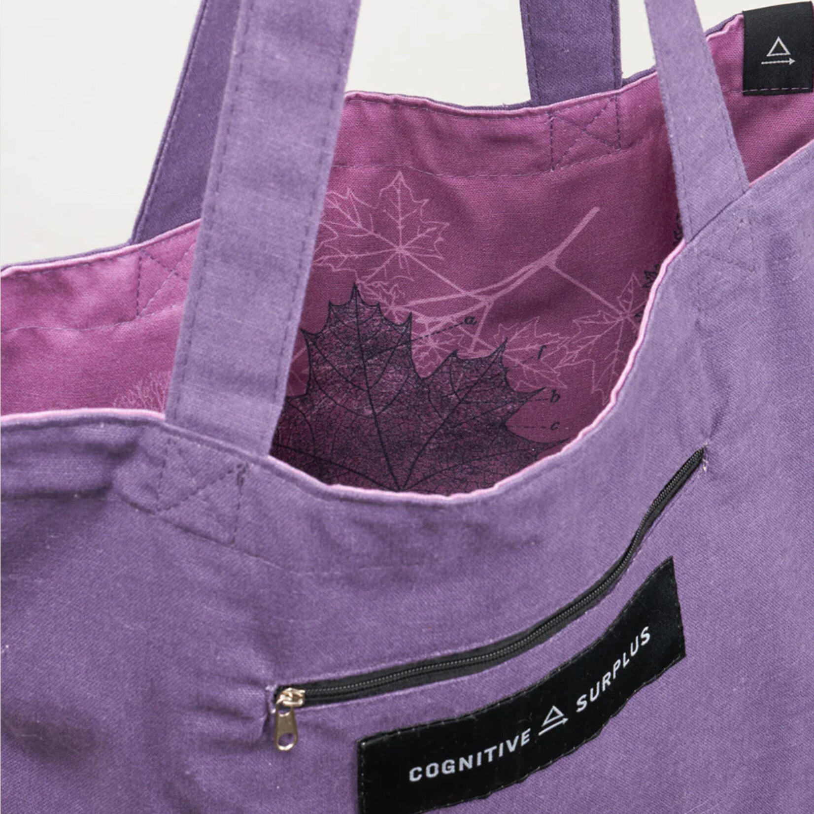 Cognitive Surplus Reversible Canvas Tote - Forest at Dusk