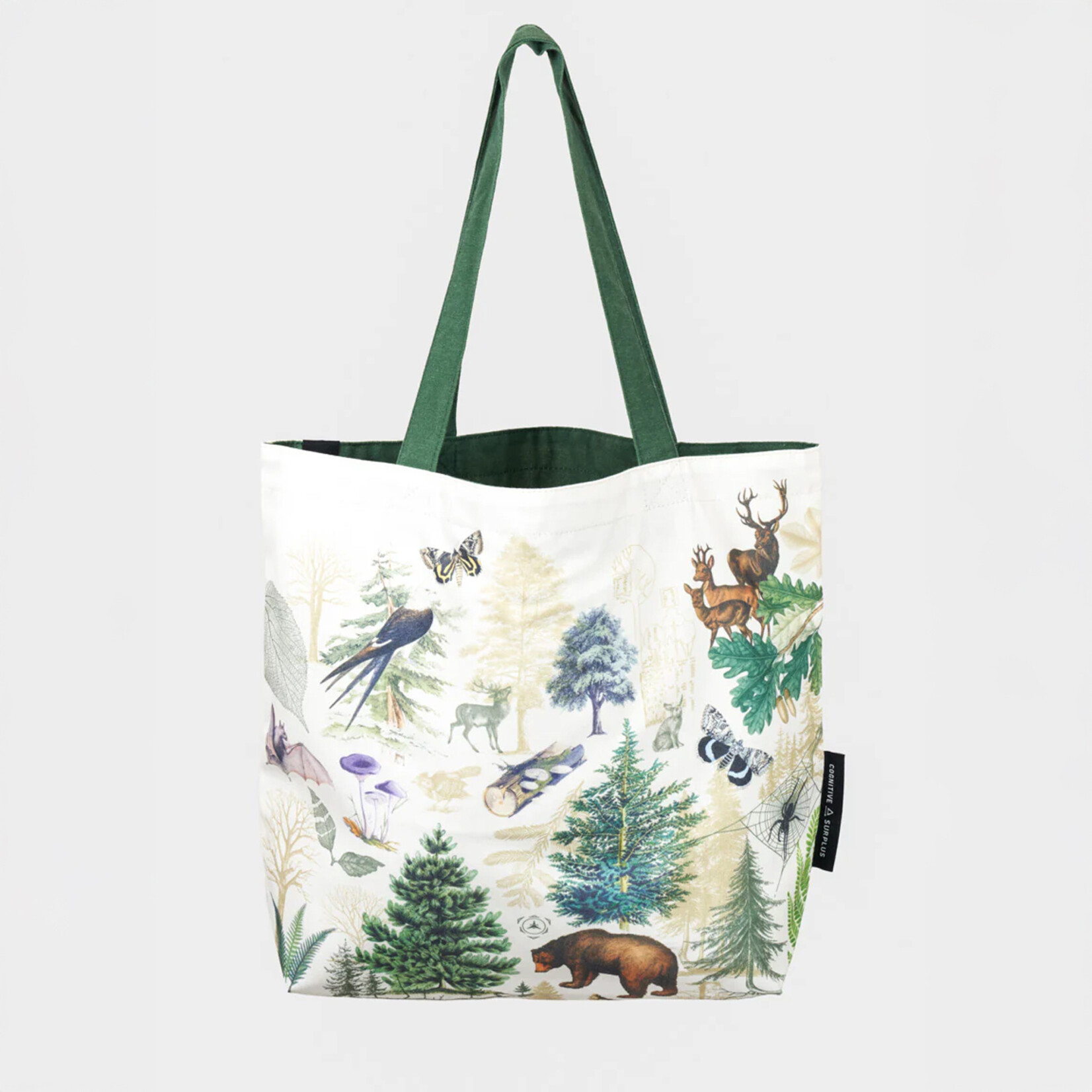 Cognitive Surplus Reversible Canvas Tote - Into the Woods