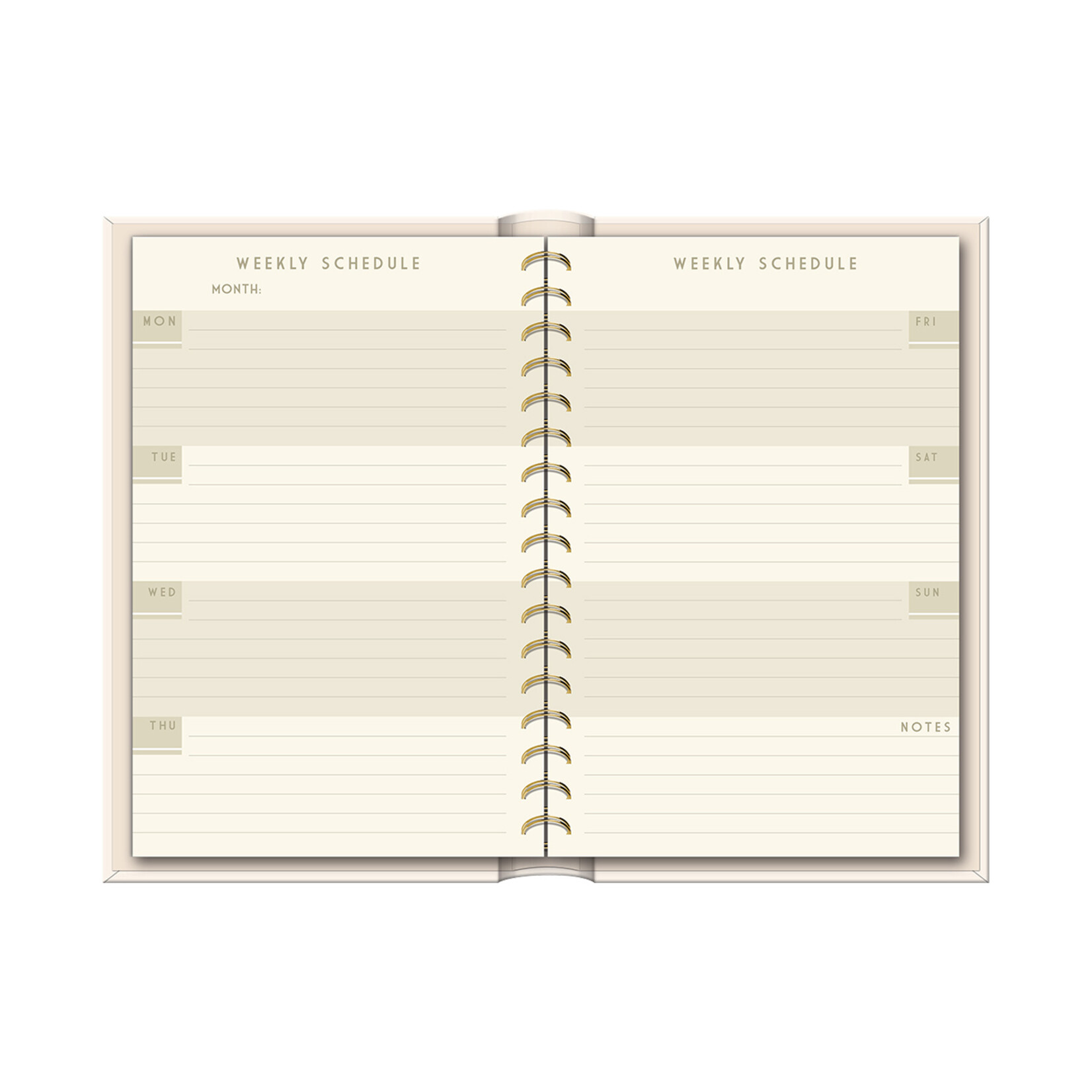 Lady Jayne Weekly Planner - Undated - Wildflowers