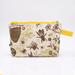 Cognitive Surplus Pencil Bag - Honey Bees - Cream