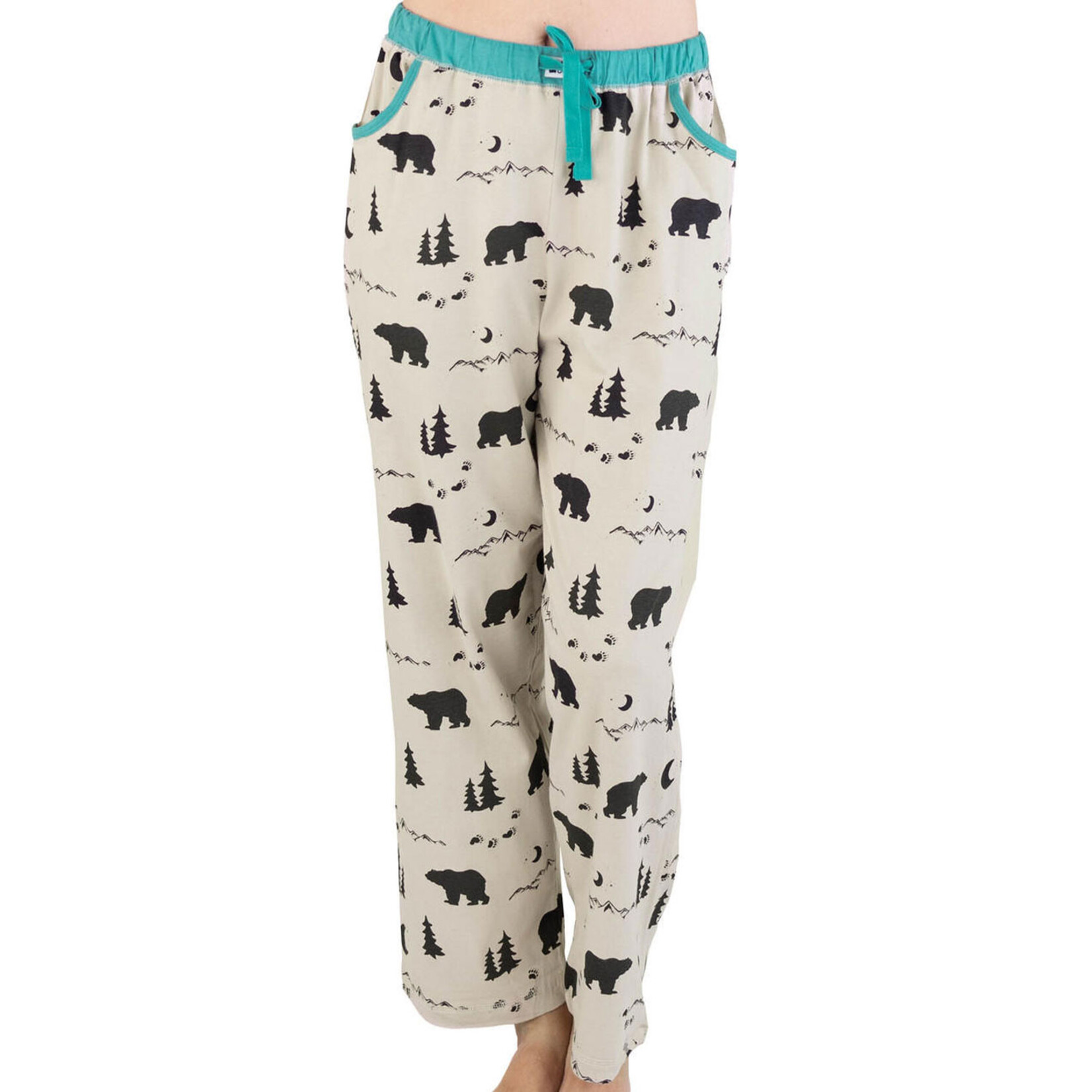 Lazy One Women's PJ Pants - Mountain Bear