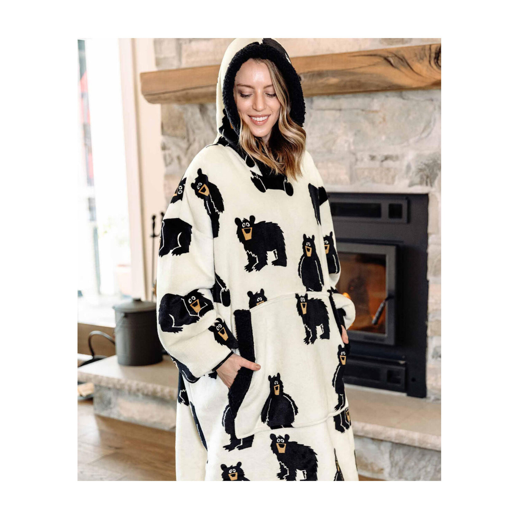 Lazy One Unisex Blanket Hoodie