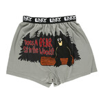 LazyOne Men's Boxer Shorts - Does A Bear Sit in the Woods?