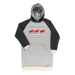 Lazy One Sleep Hoodie - Cabin Moose