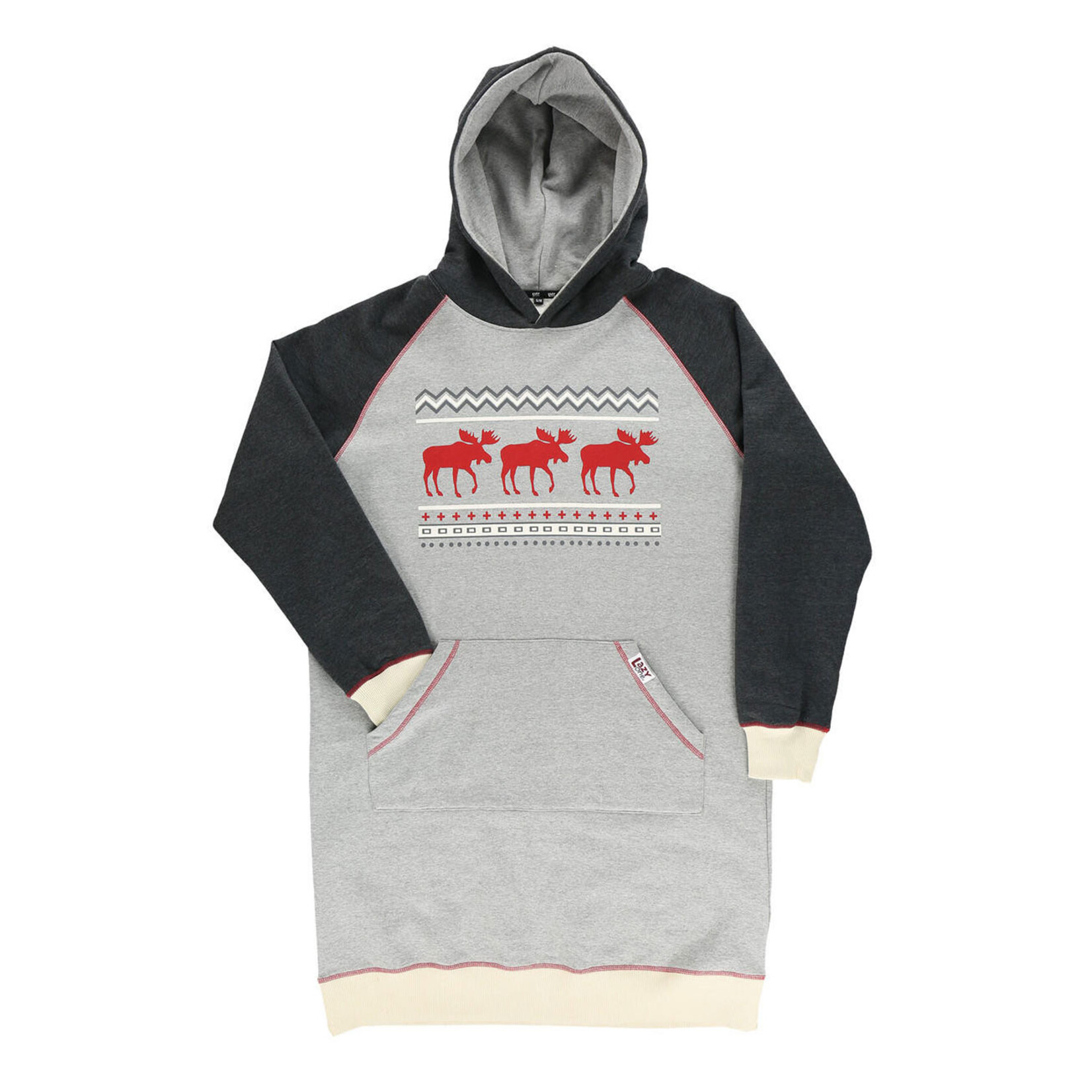 LazyOne Sleep Hoodie - Cabin Moose