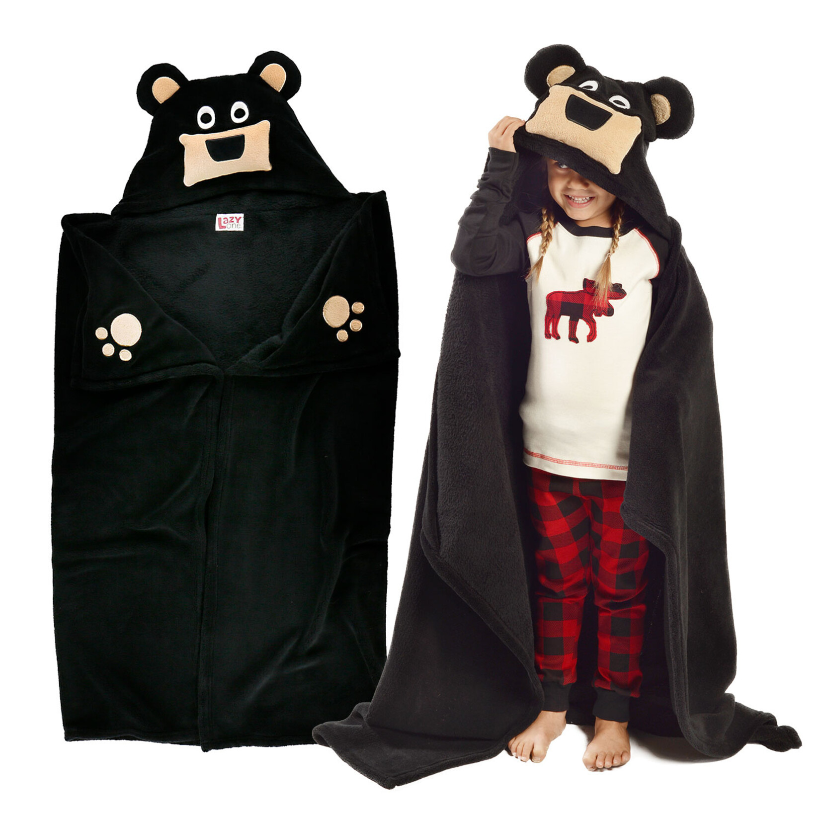 LazyOne Kid's Critter Blanket