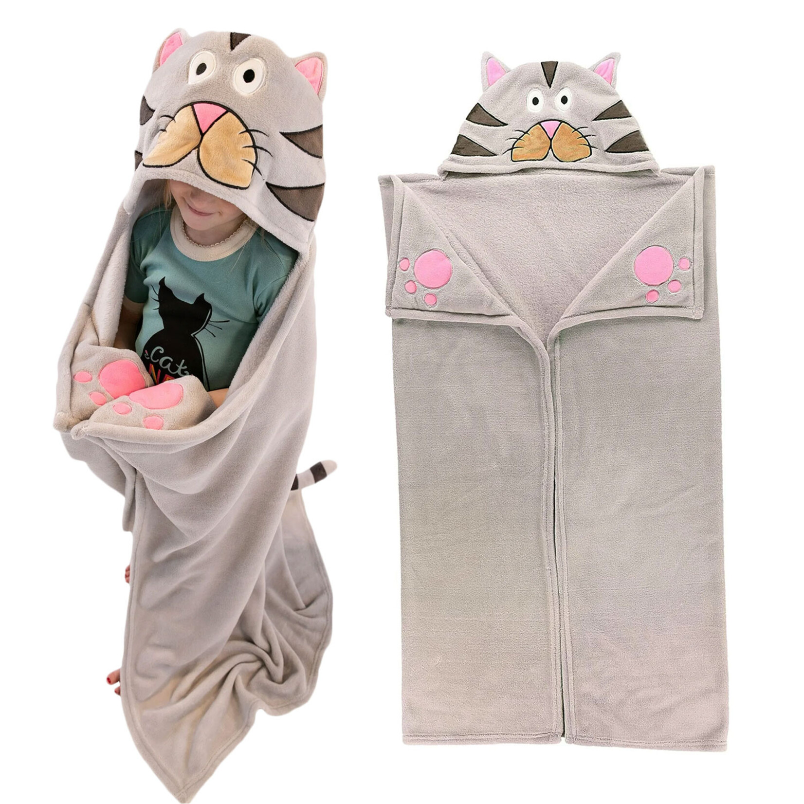 LazyOne Kid's Critter Blanket