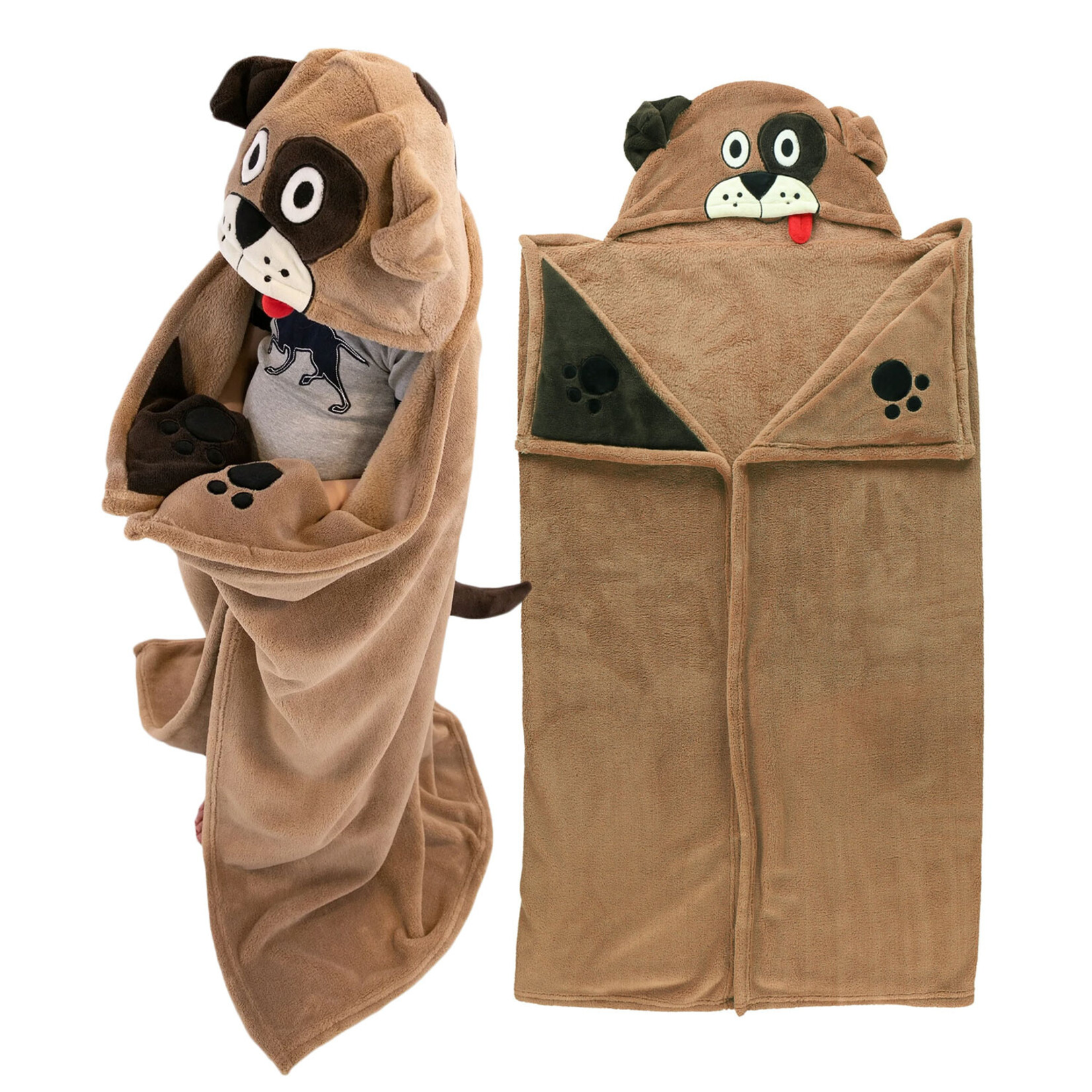 LazyOne Kid's Critter Blanket