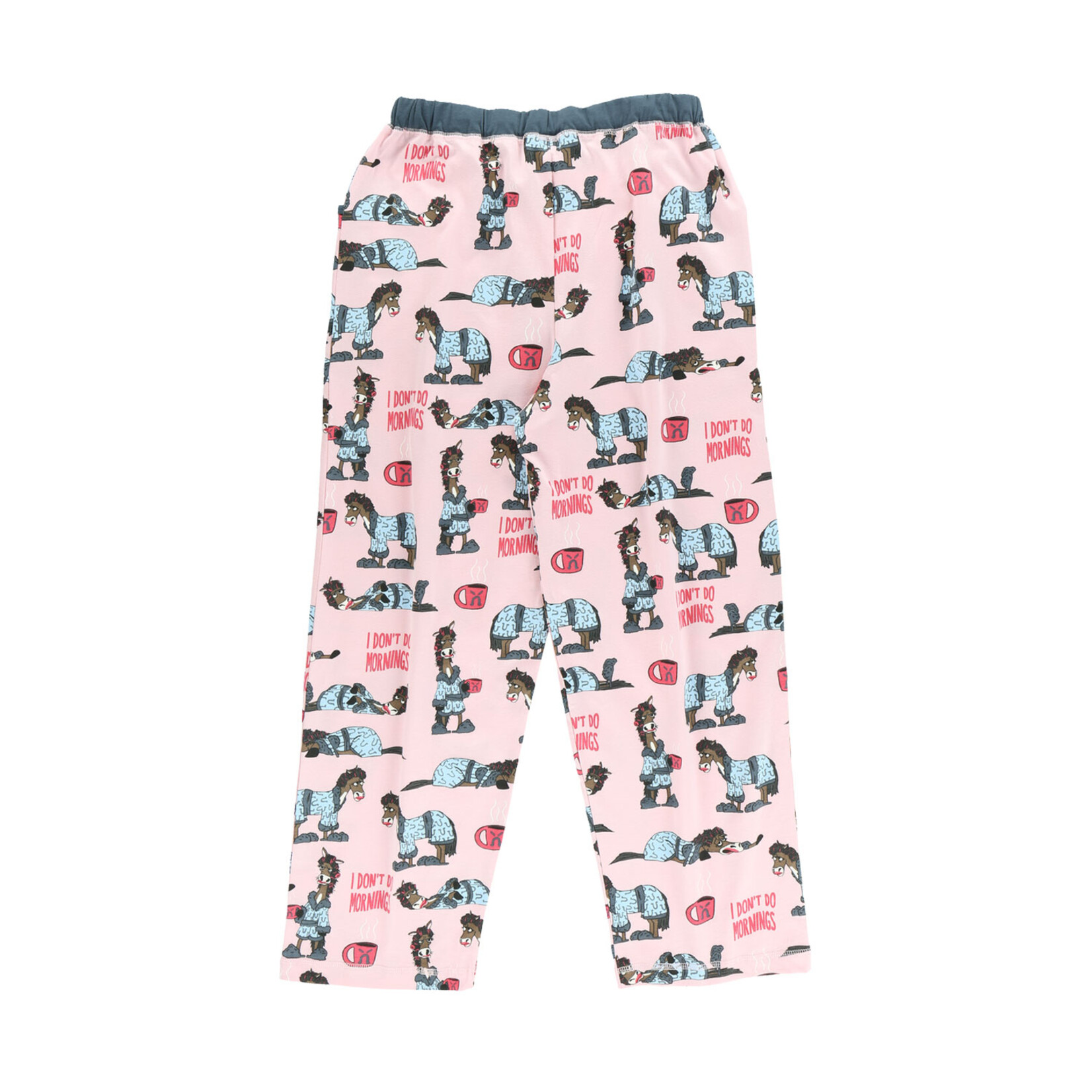 Lazy One Women's PJ Tee / PJ Pants - I Don't Do Mornings