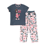 Lazy One Women's PJ Tee / PJ Pants - I Don't Do Mornings