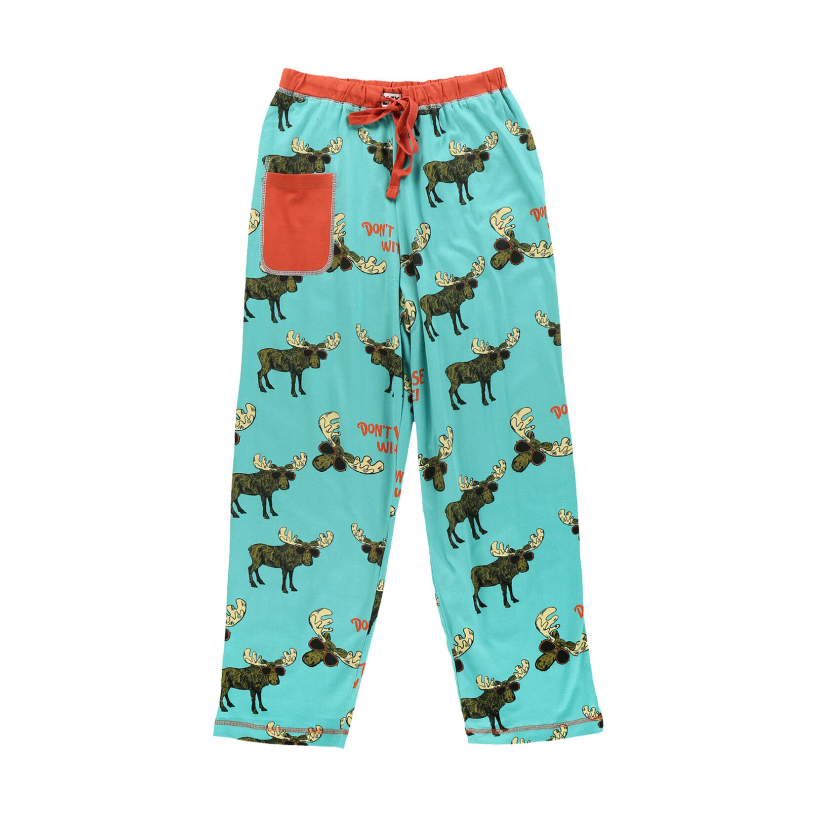 LazyOne Women's Don't Moose with Me - PJ Tee / PJ Pants