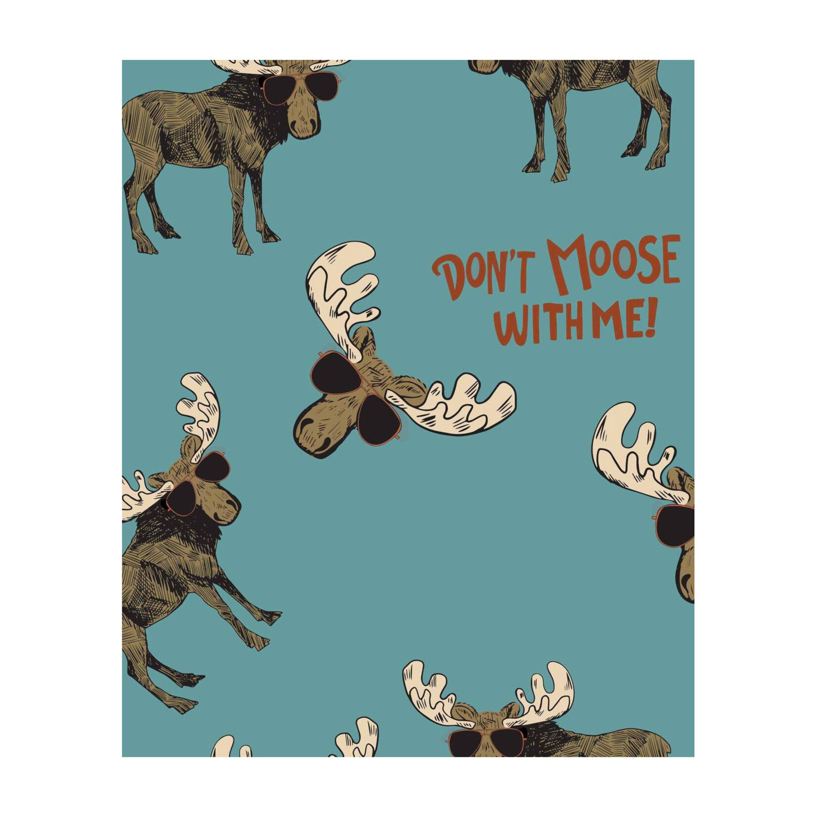 LazyOne Women's Don't Moose with Me - PJ Tee / PJ Pants