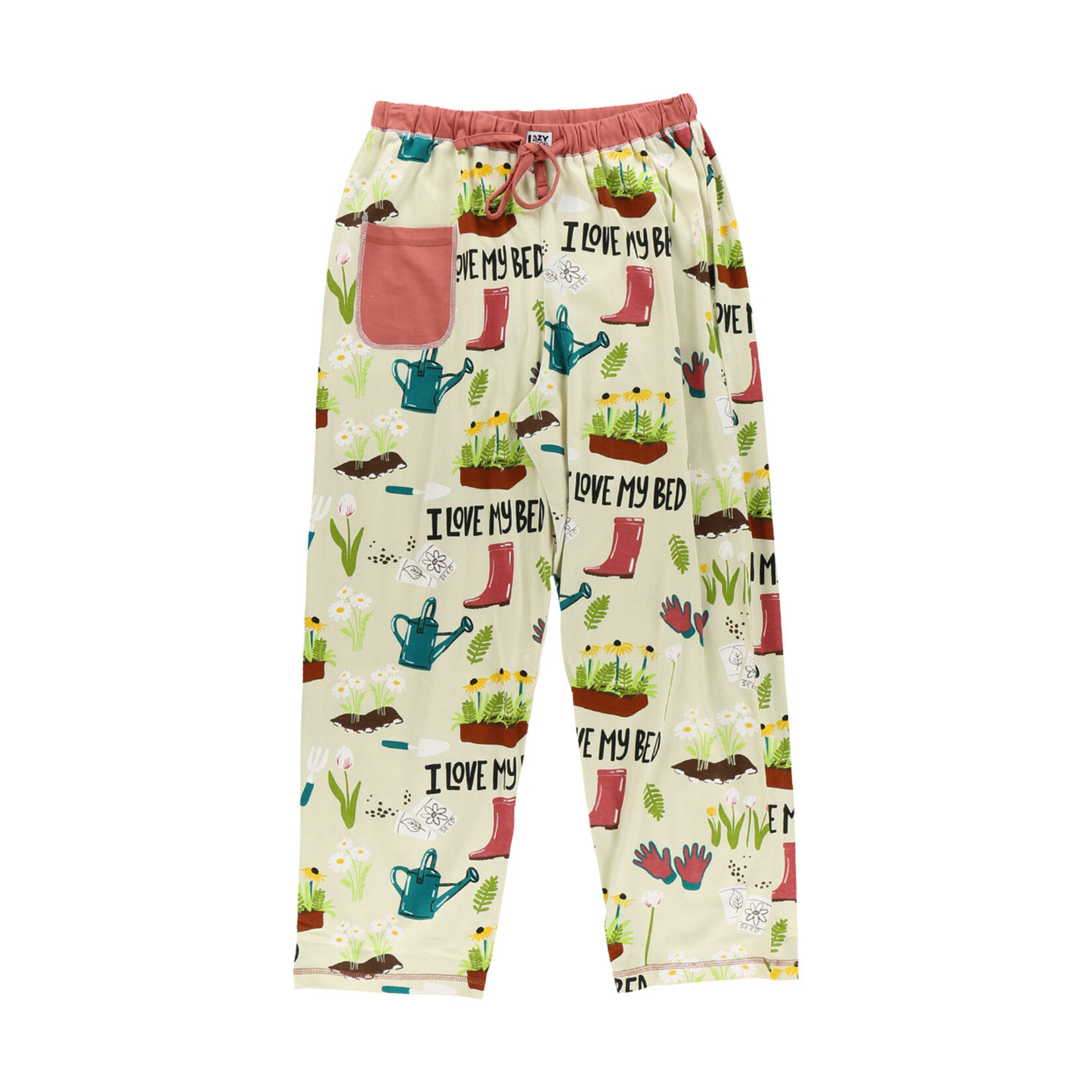 LazyOne Women's PJ Tee / PJ Pants - I Love My Bed