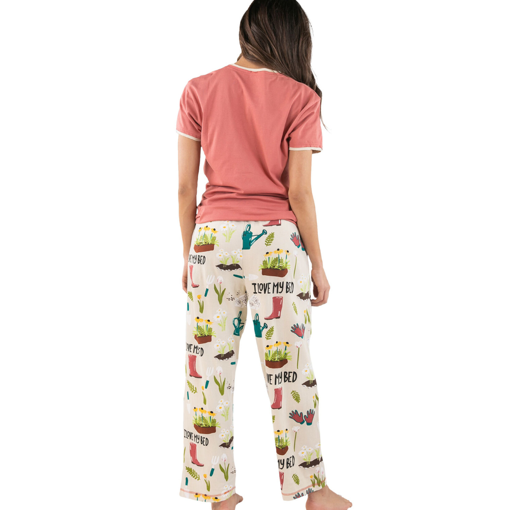 LazyOne Women's PJ Tee / PJ Pants - I Love My Bed