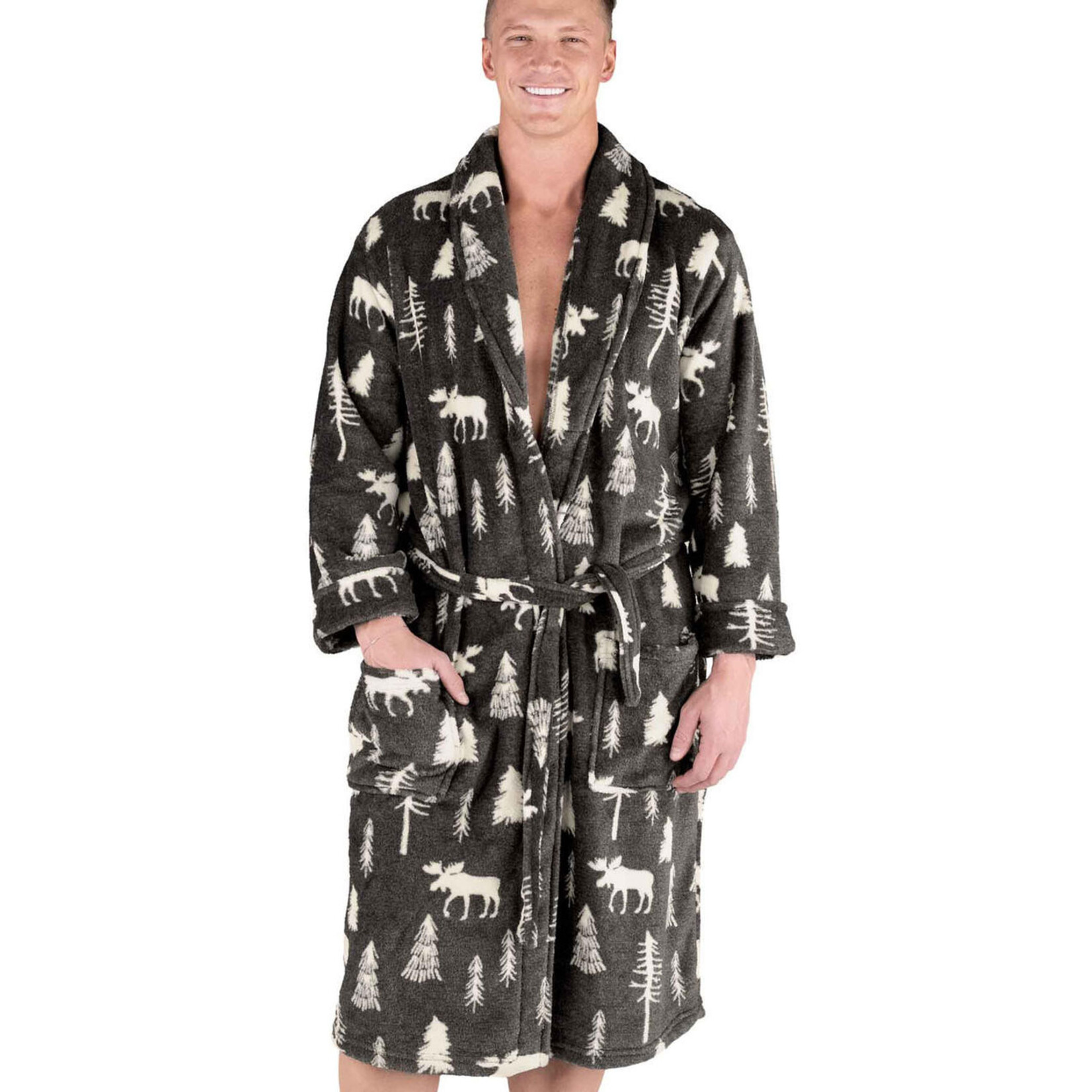 LazyOne Men's Robe - Take A Hike
