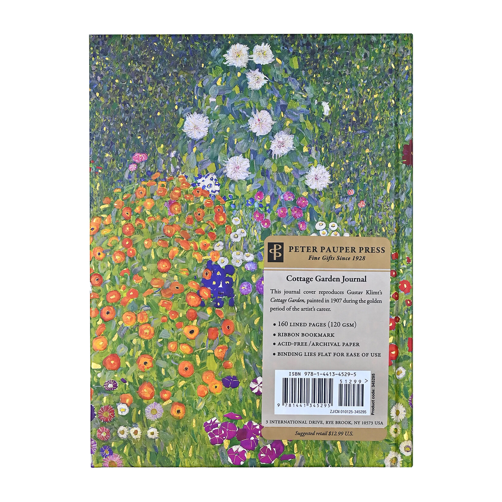 Peter Pauper Press Journal - Bookbound - Cottage Garden