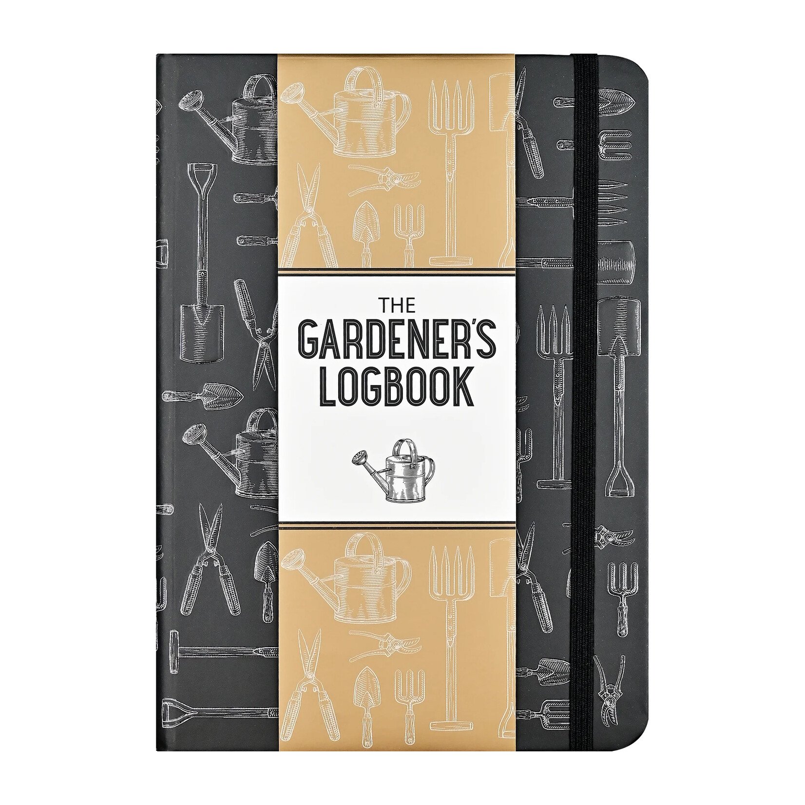 Peter Pauper Press Journal - Gardener's Logbook - Black