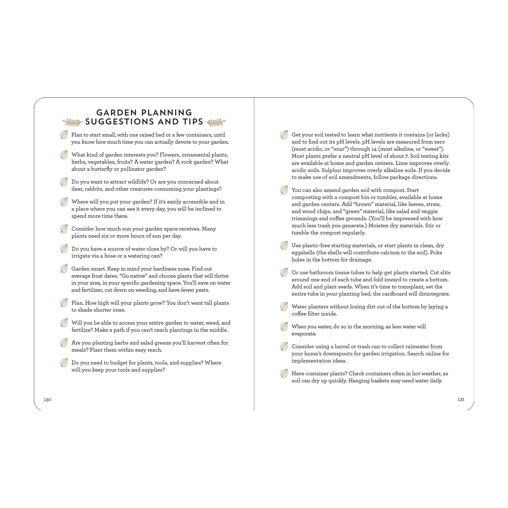 Peter Pauper Press Journal - Gardener's Logbook - Black