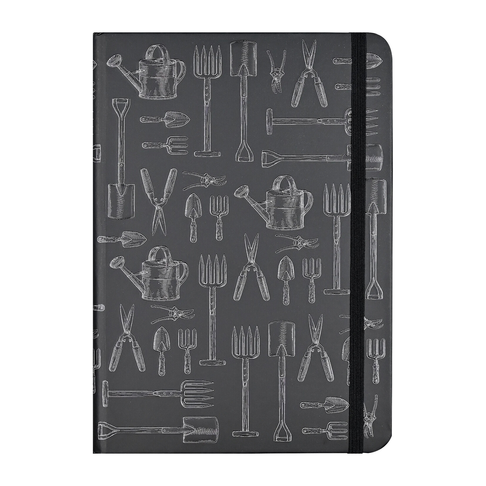 Peter Pauper Press Journal - Gardener's Logbook - Black