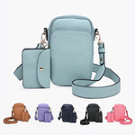 Jen & Co Parker Crossbody Bag with Pouch - Assorted Styles