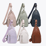 Jen & Co Nikki Dual Compartment Sling Bag - Assorted Styles