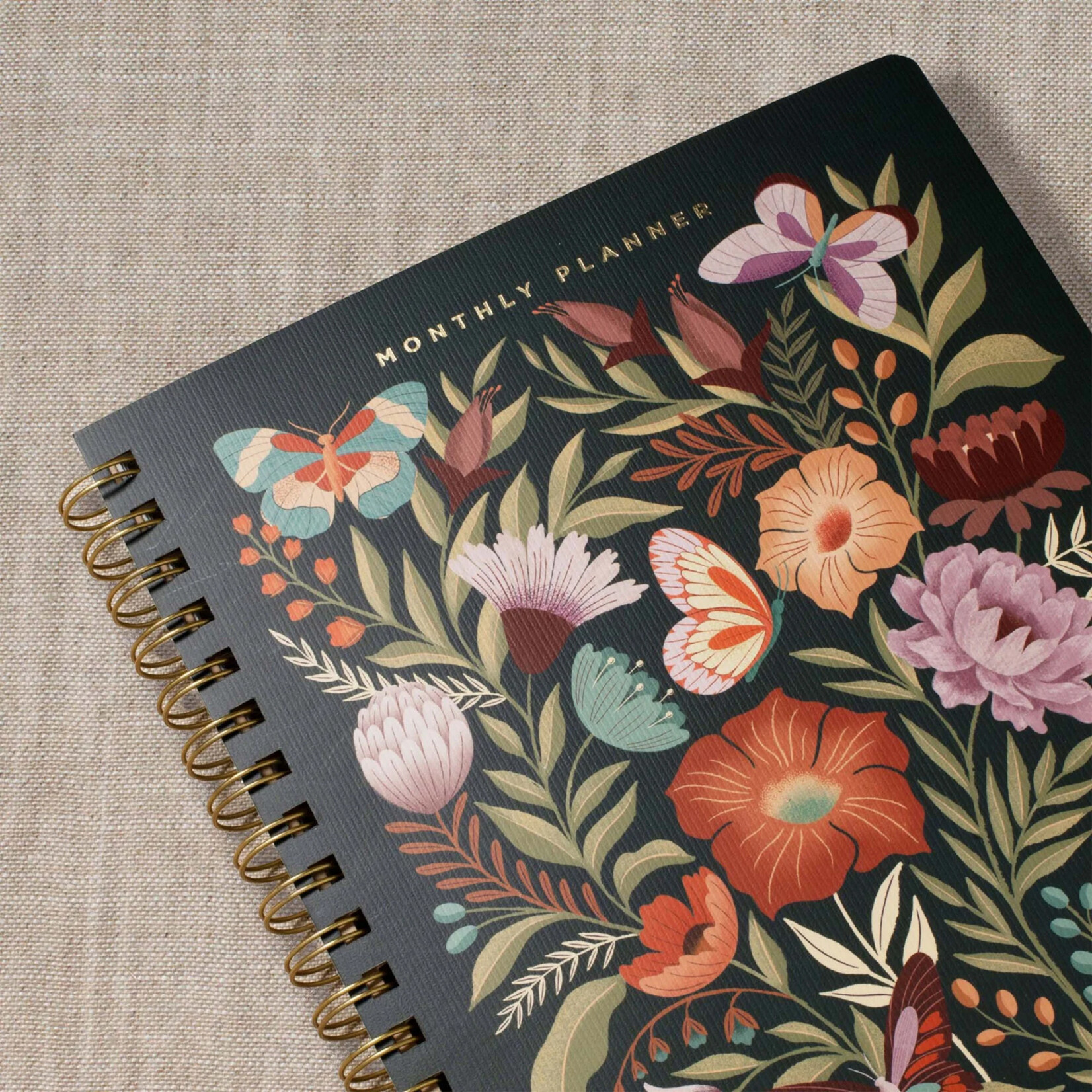 Fringe Undated Monthly Planner - Juliana Tipton Flowers