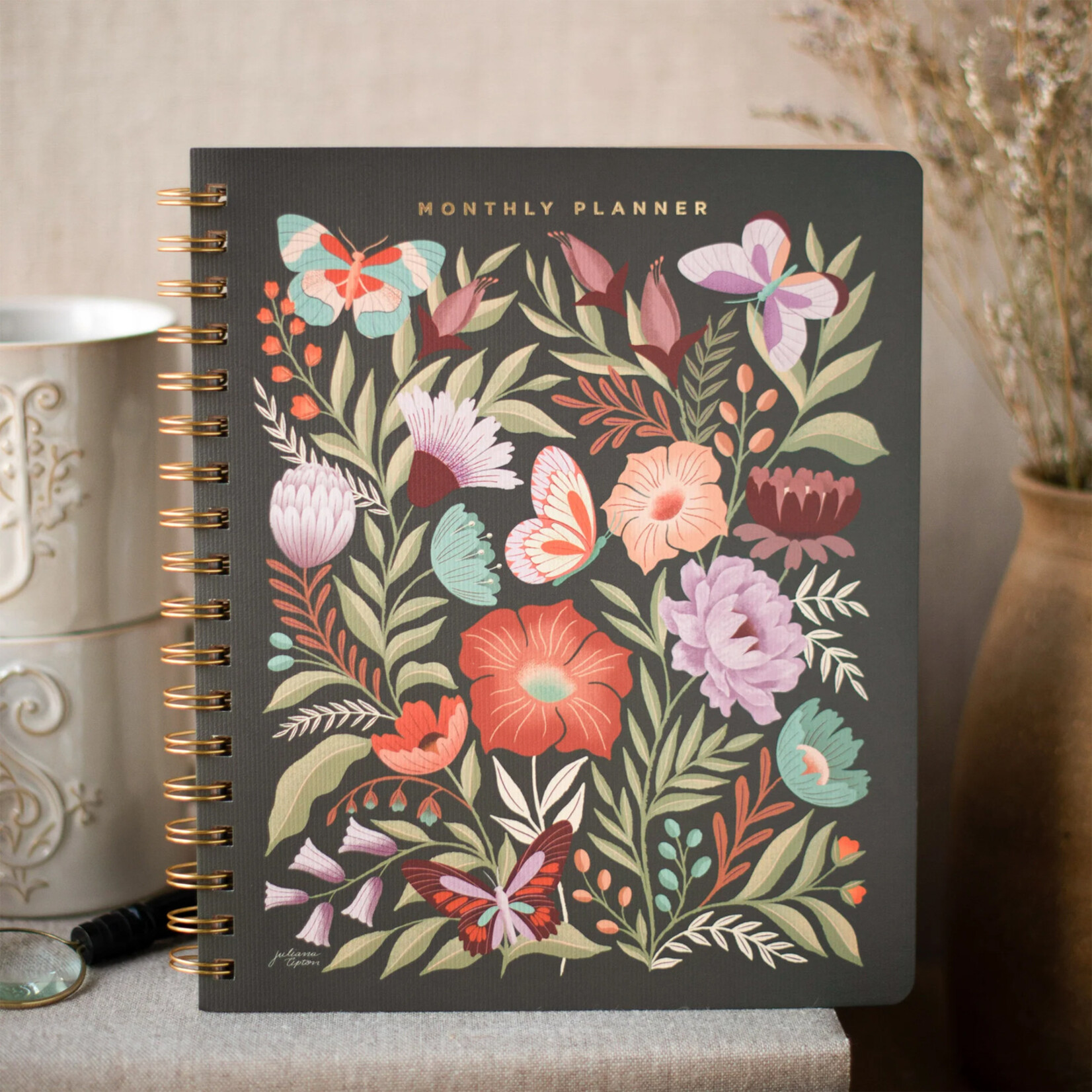 Fringe Undated Monthly Planner - Juliana Tipton Flowers