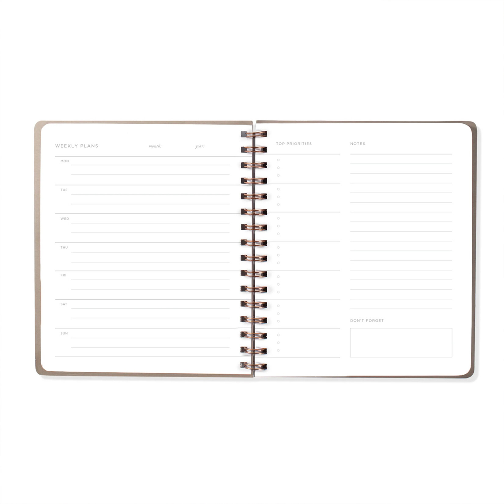 Fringe Weekly Planner - Juliana Tipton Blue Bird