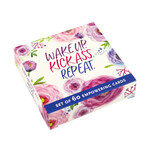 Peter Pauper Press Noteworthy Cards - Wake up, Kick Ass, Repeat