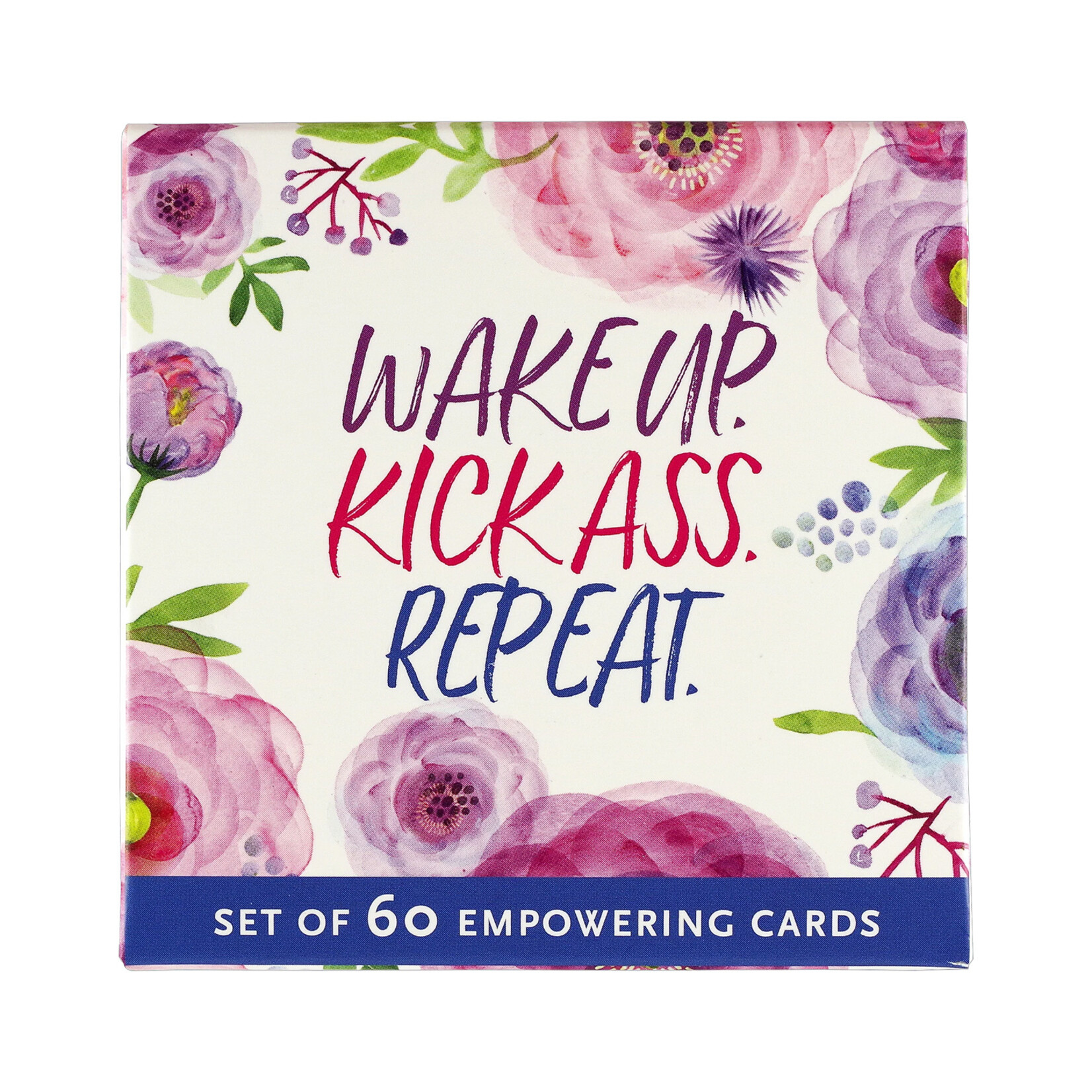 Peter Pauper Press Noteworthy Cards - Wake up, Kick Ass, Repeat