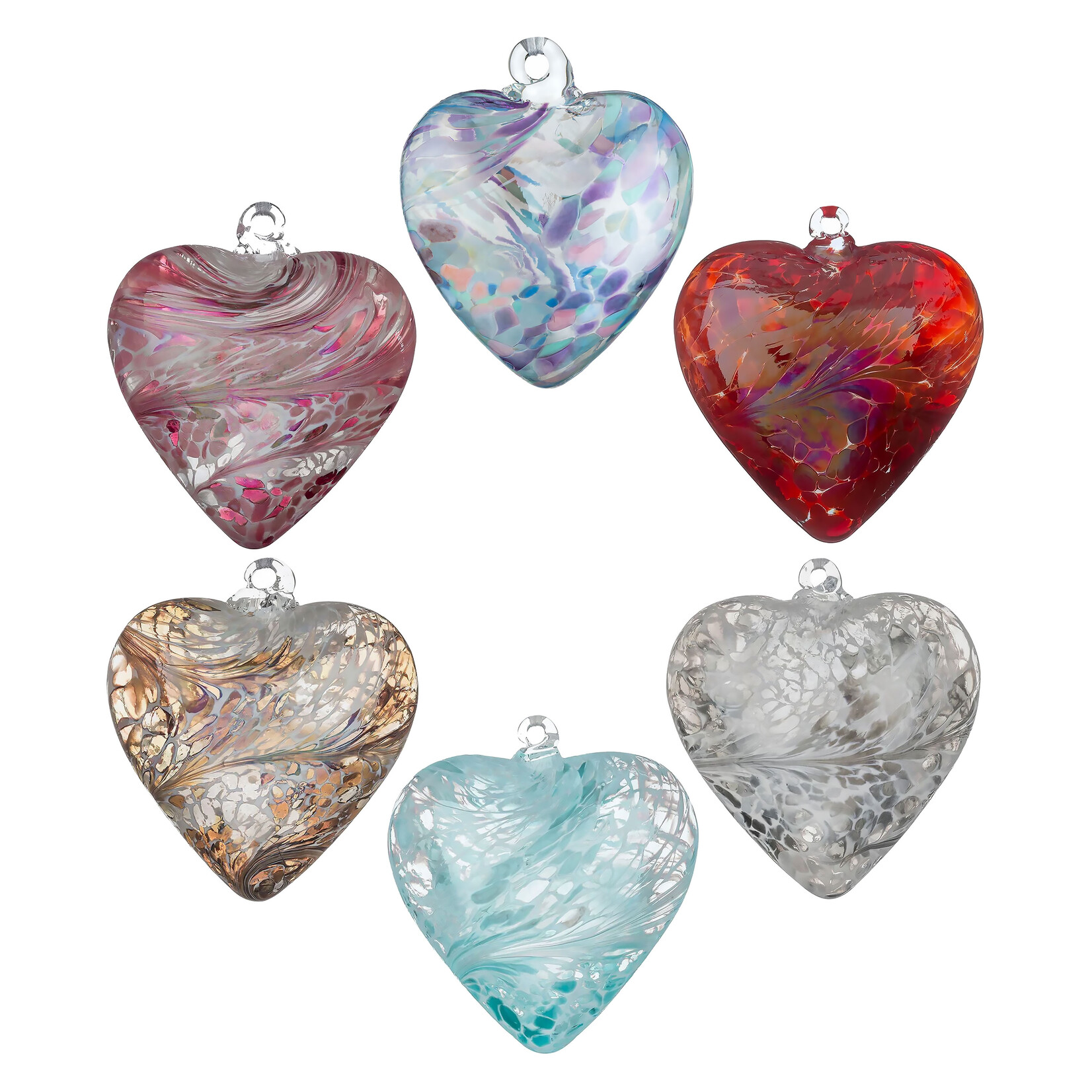 Glass Friendship Heart
