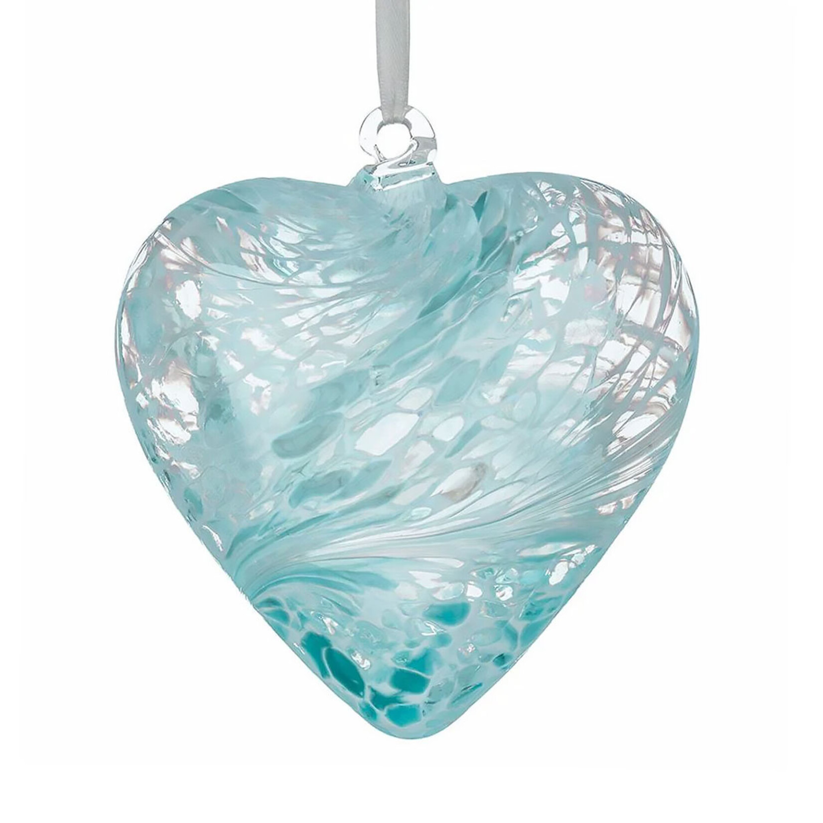Sienna Glass Glass Friendship Heart