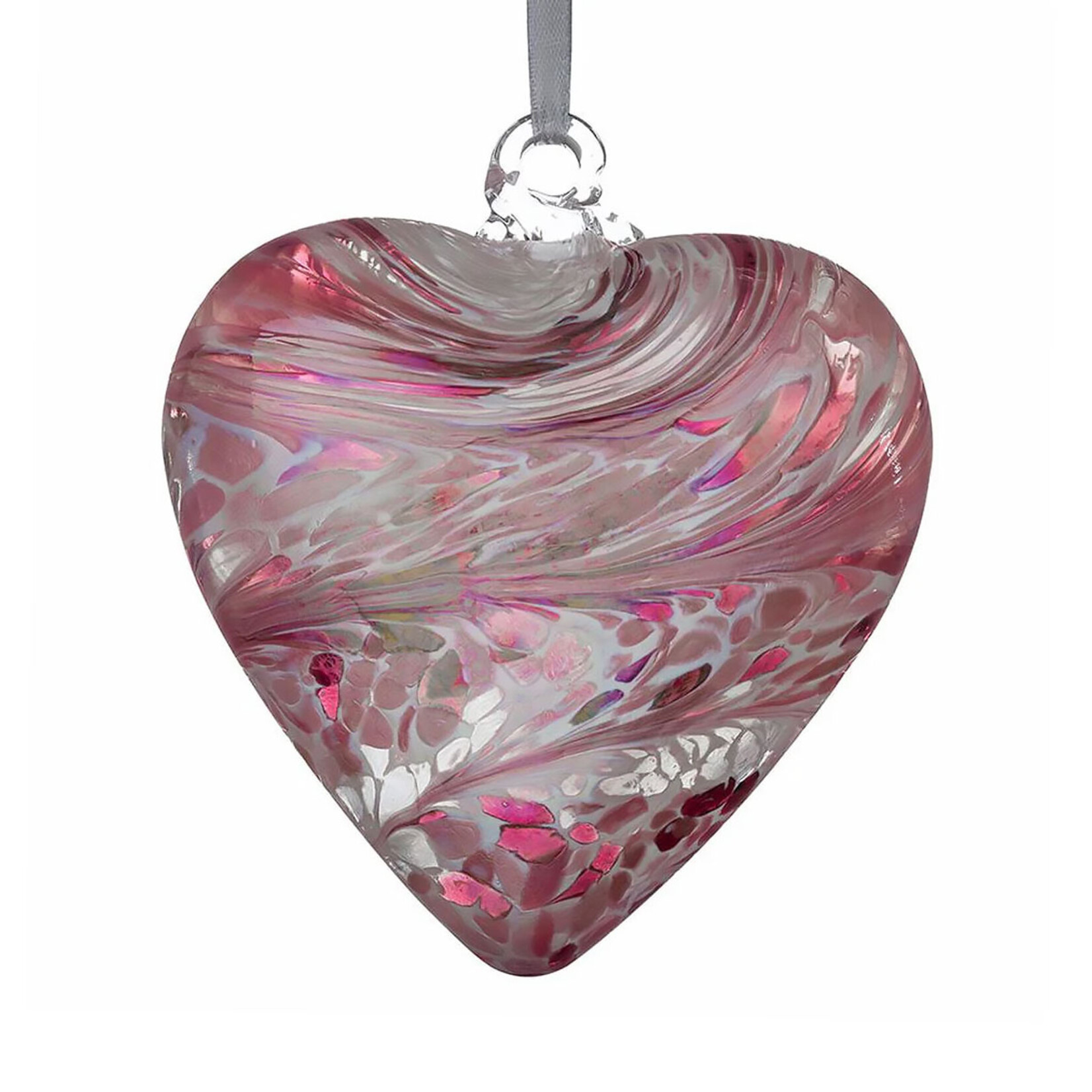 Sienna Glass Glass Friendship Heart