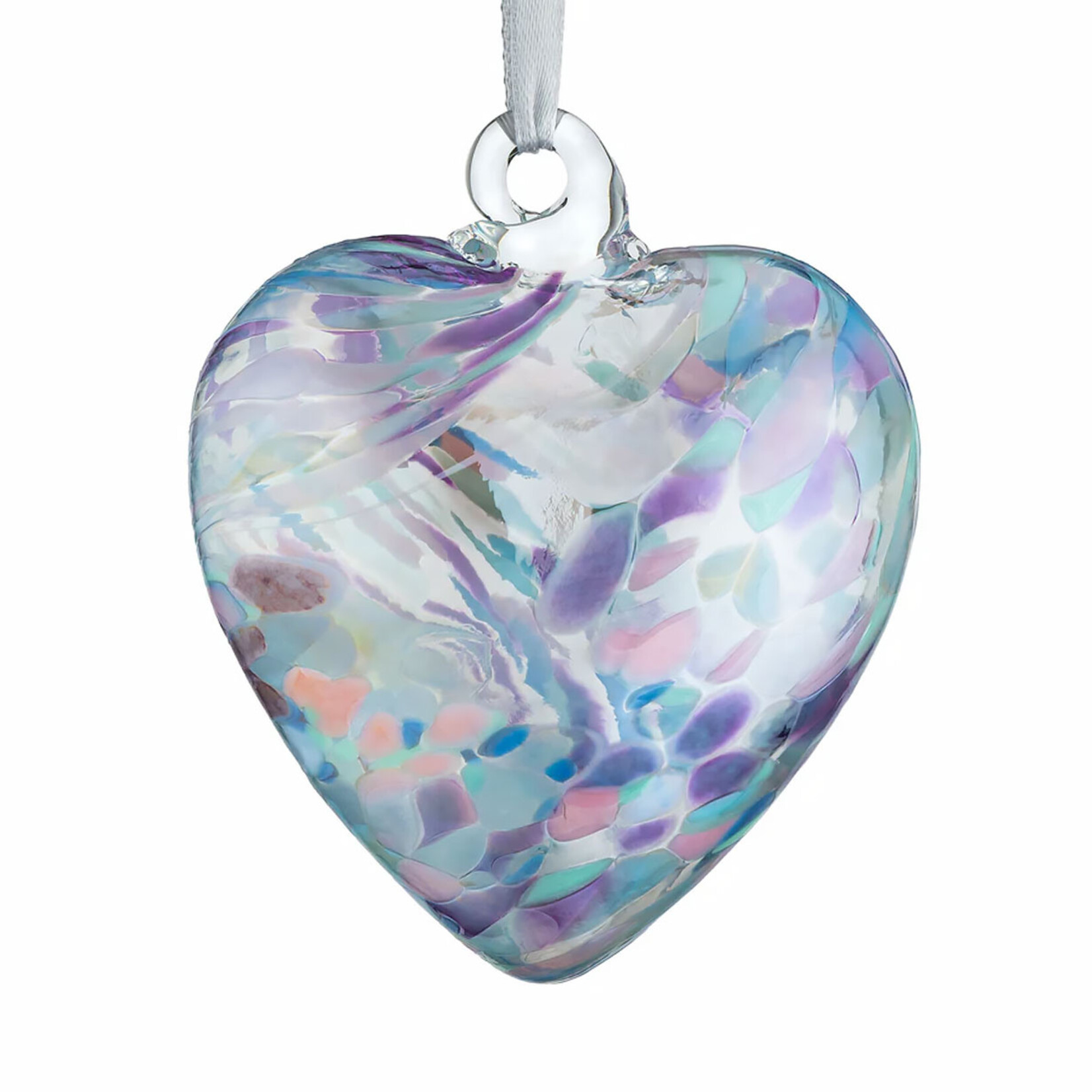 Sienna Glass Glass Friendship Heart