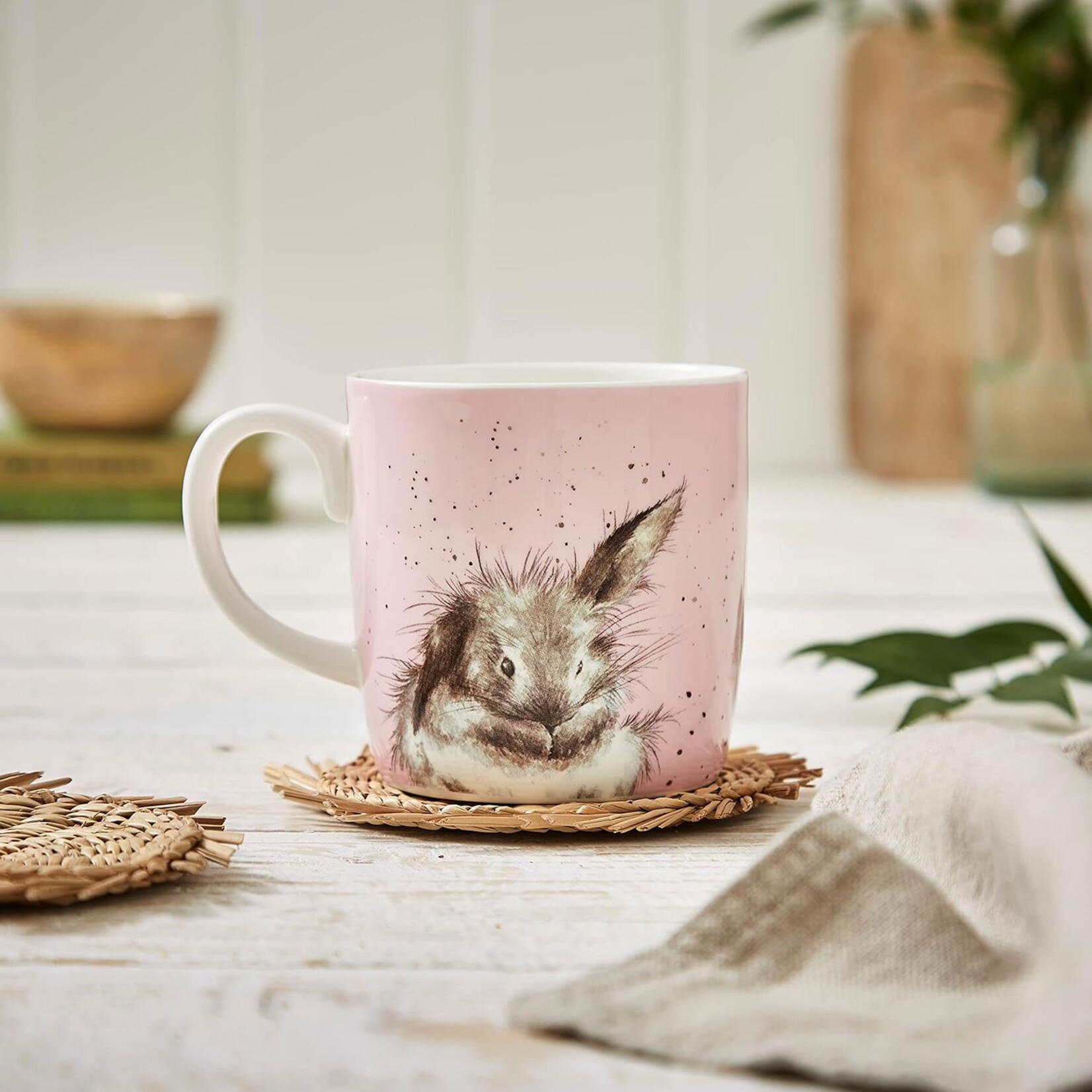 Wrendale 14oz Mug - Bathtime Rabbit