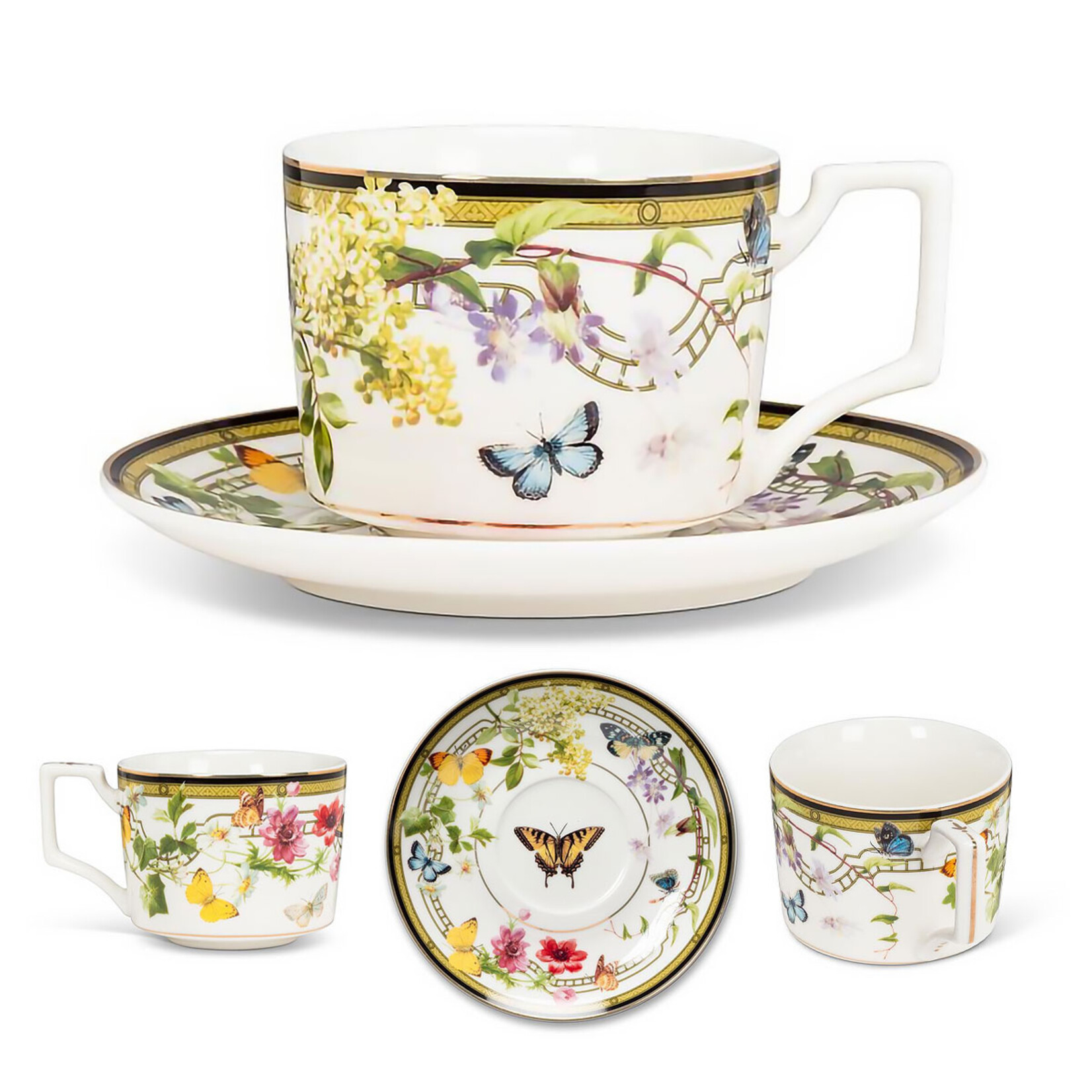 Abbott Tea Set - Butterfly Garden