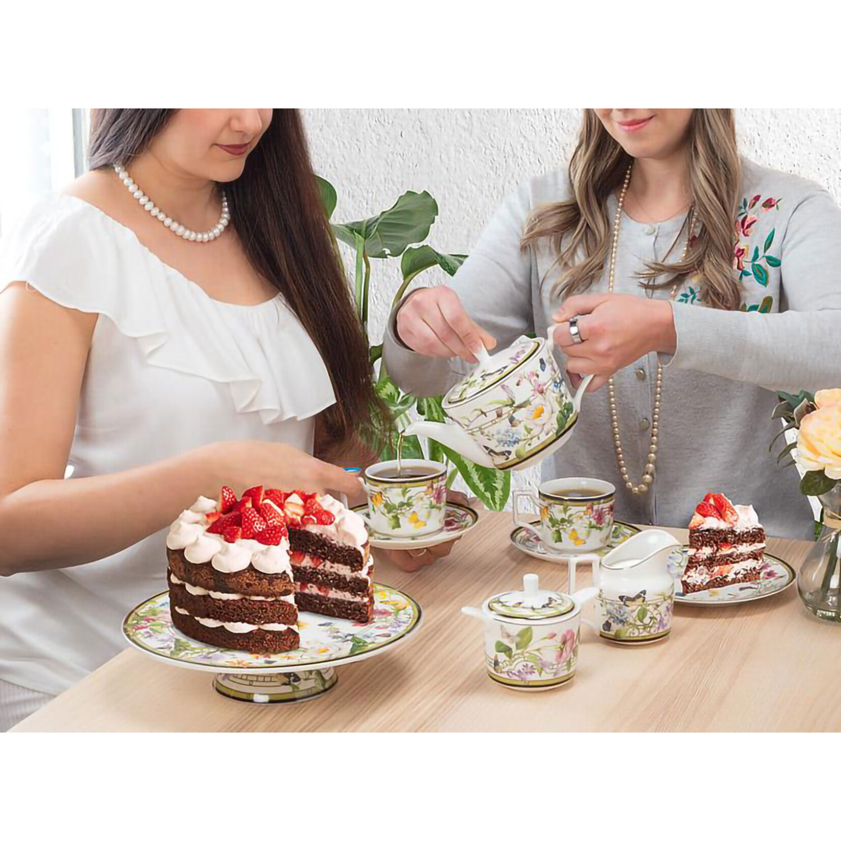 Abbott Tea Set - Butterfly Garden