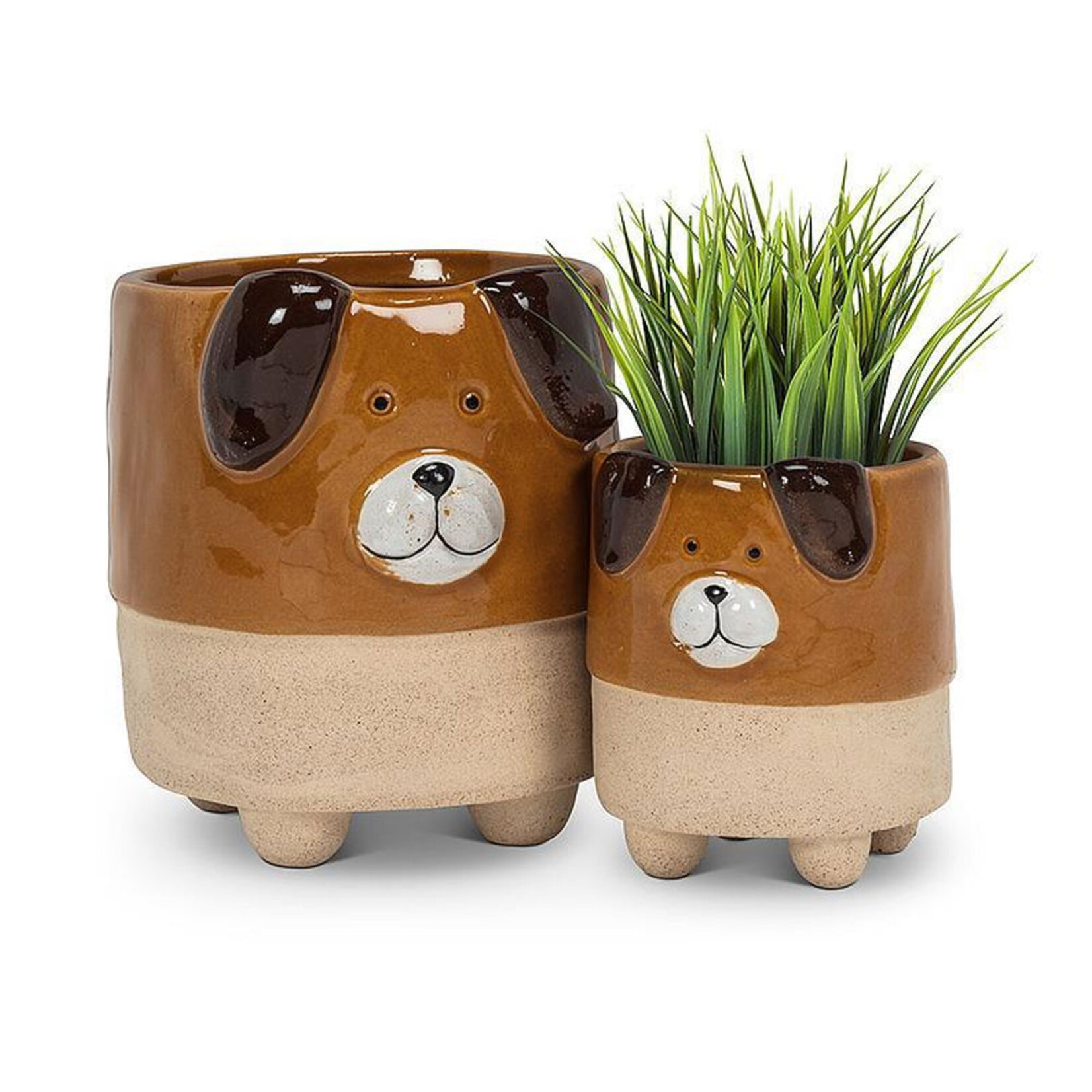 Abbott Stoneware Planter - Animals (Assorted Styles)