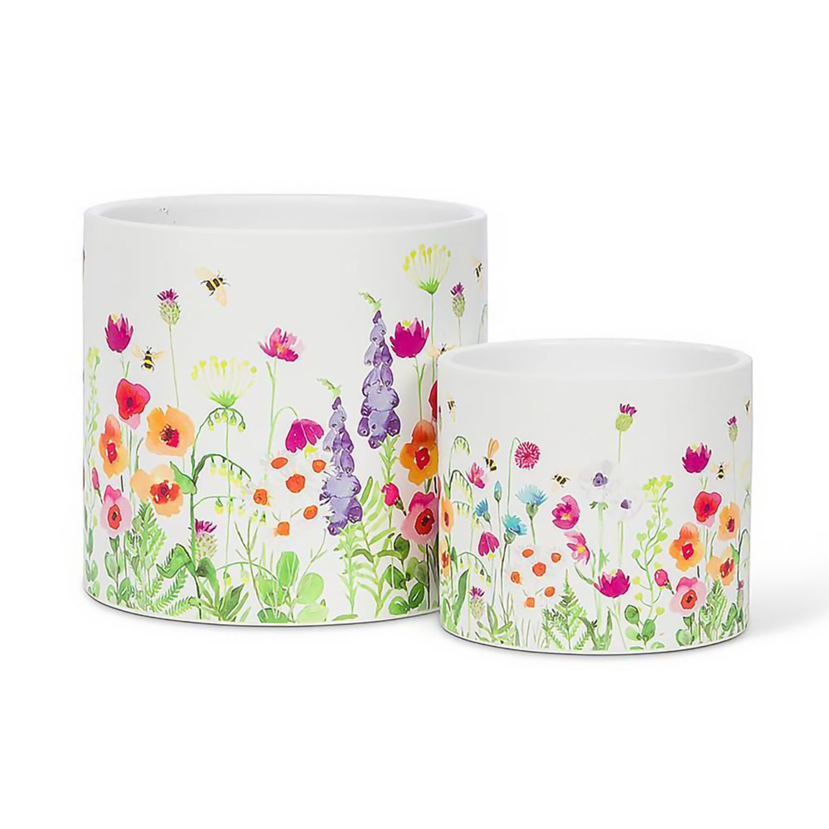 Abbott Ceramic Bee Garden Planter - 2 Sizes