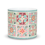 Abbott Muted Tile Ceramic Planter