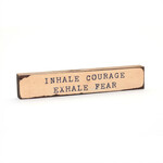 Cedar Mountain Timber Bits - Large - Inhale Courage, Exhale Fear