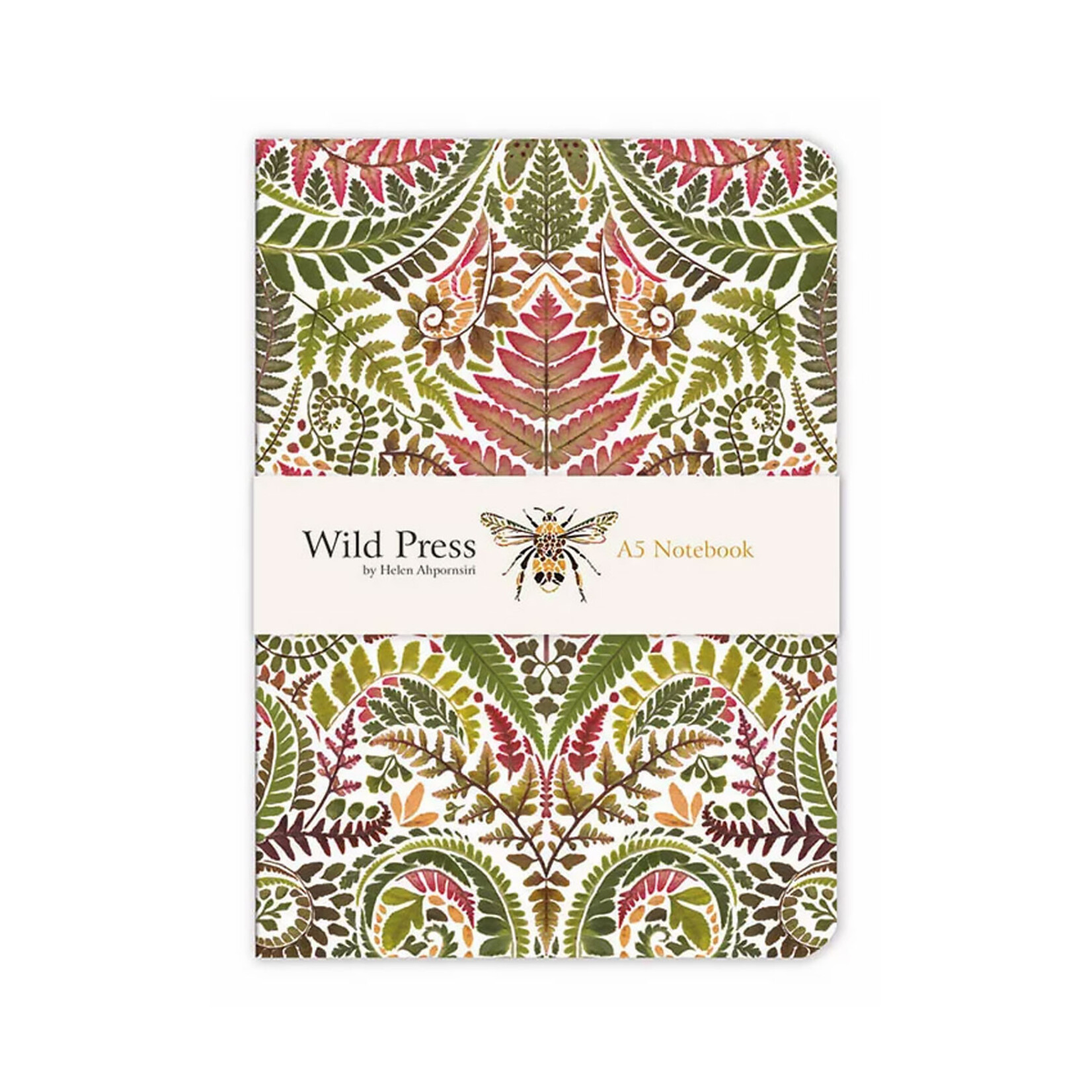 Museums & Galleries Softcover A5 Notebook - Fern Fever