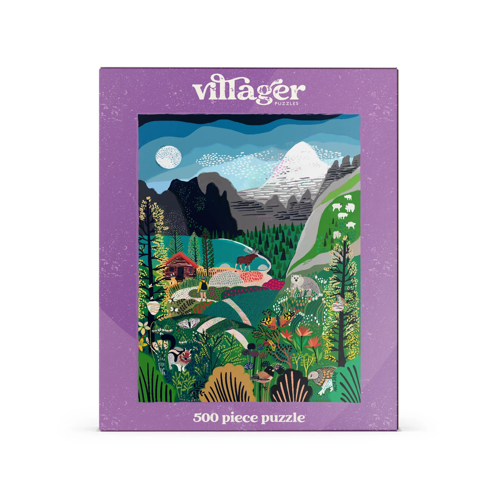 Villager Puzzles Jigsaw Puzzle - Rockies Explorer (500-Piece)