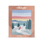 Villager Puzzles Jigsaw Puzzle - Sunset Ski (500-Piece)